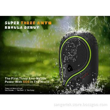 2013 Newly waterproof power bank 10000mah withThree anti phone charger